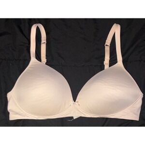 Warner's Beige Elements of Bliss Wireless Lift T-Shirt Bra, 36B
